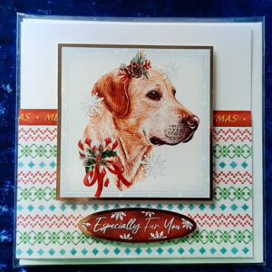 Christmas Card: Christmas Labrador