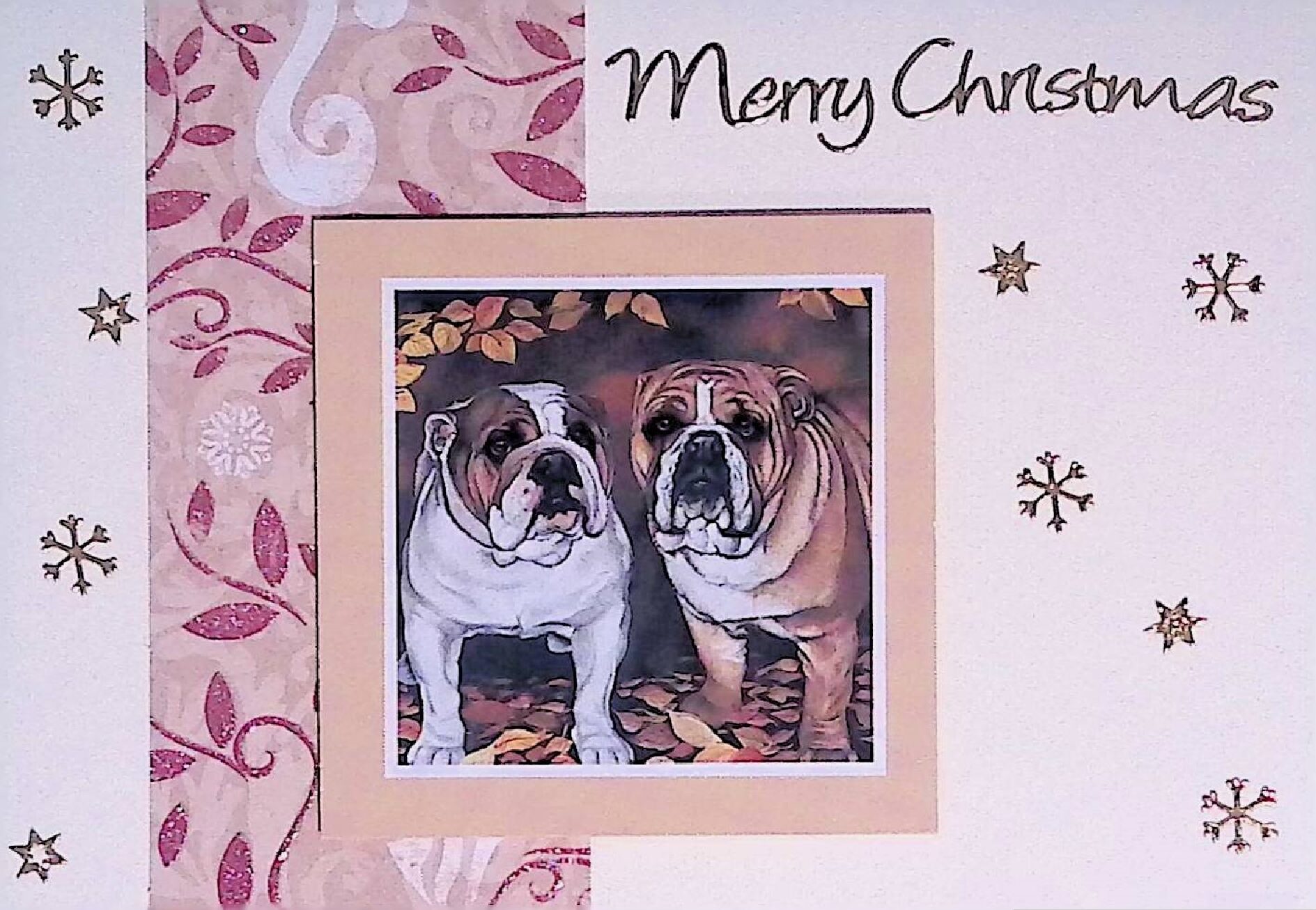Christmas Card: Bulldogs