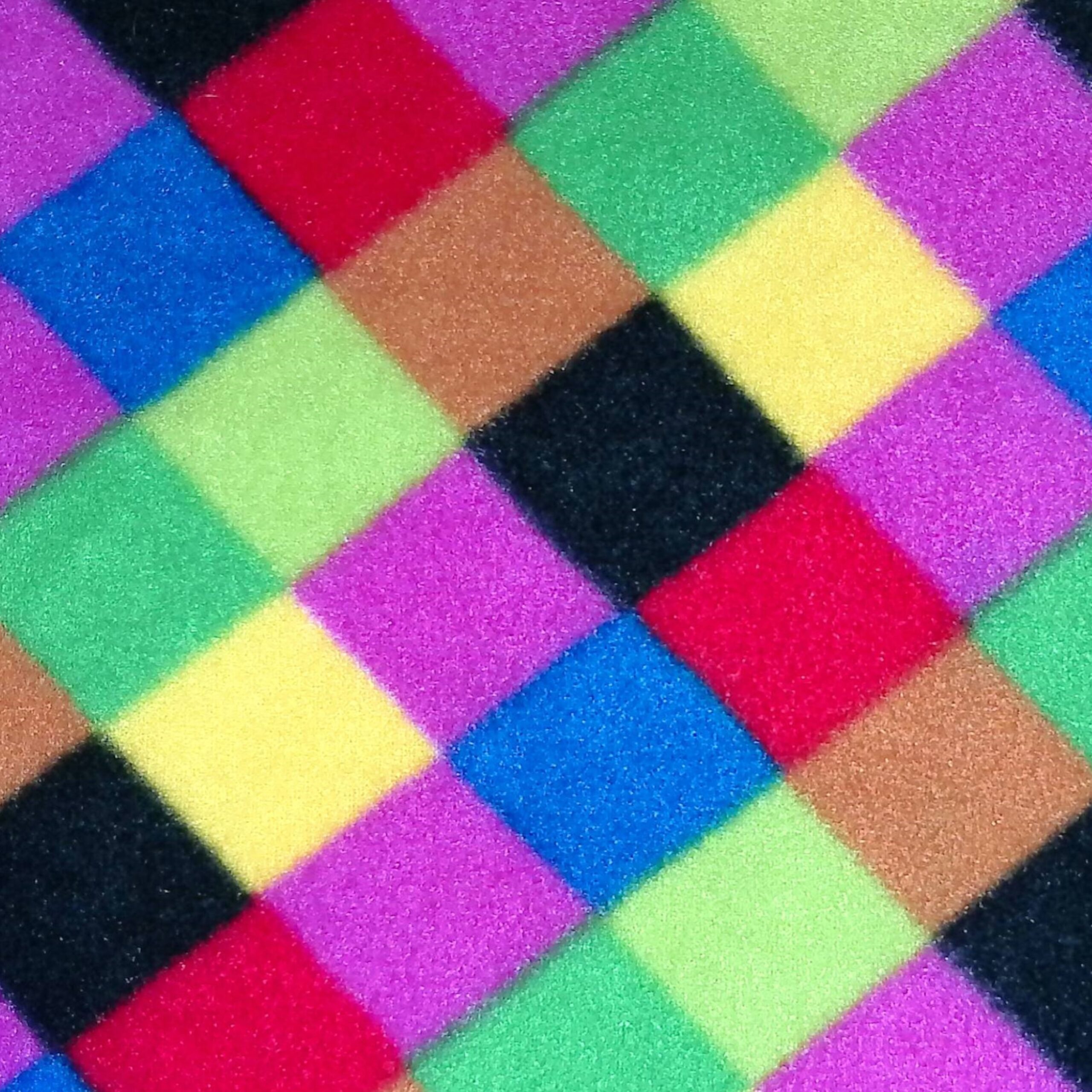 Fleece Scarf:  Bright Harlequin