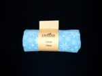 Fleece Scarf:  Powder Blue Snowflakes - Image 2