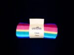 Fleece Scarf:  Rainbow Stripes - Image 2