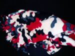 Fleece Scarf:  Red Camouflage - Image 3