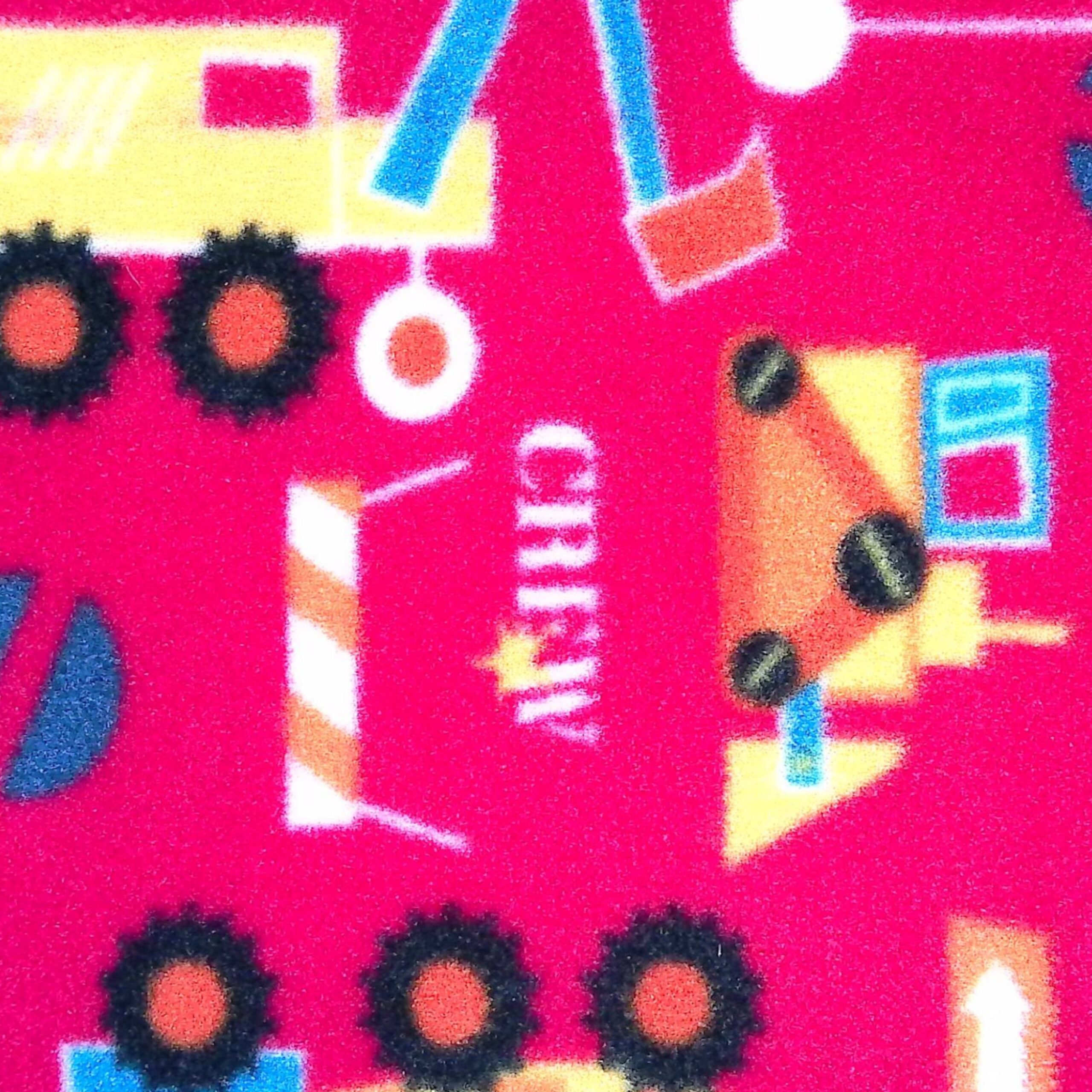 Fleece Scarf:  Red Builders